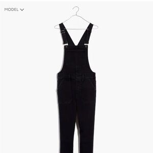 Madewell Skinny Overalls in Lunar Wash